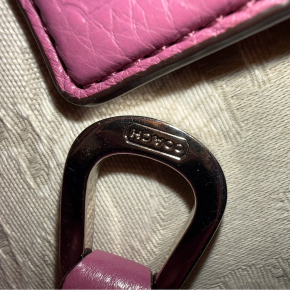 Coach Avery Fuchsia Leather Hobo Bag - Picture 5 of 11